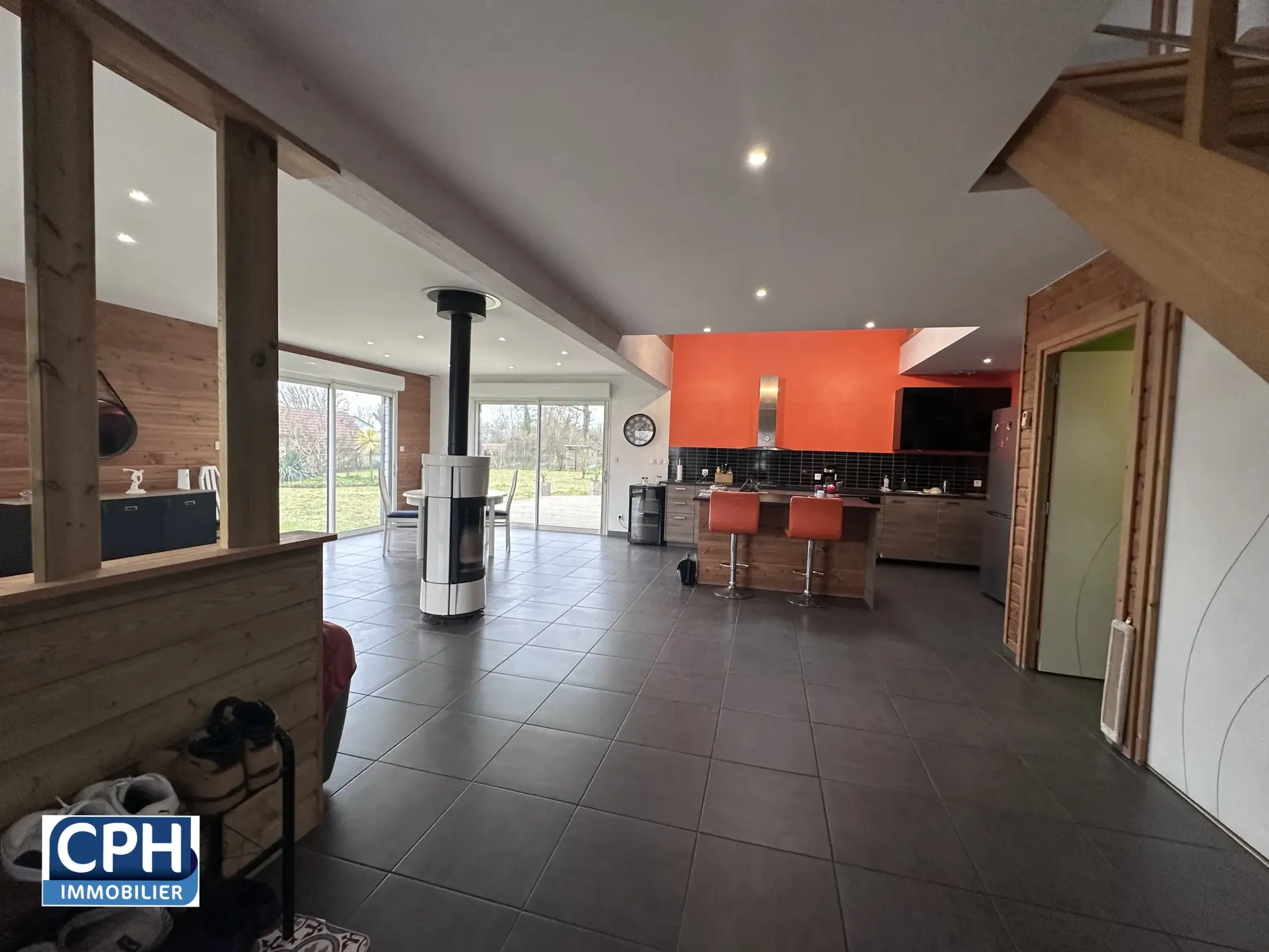 Maison en ossature bois de 143,5 m² à Laulne 