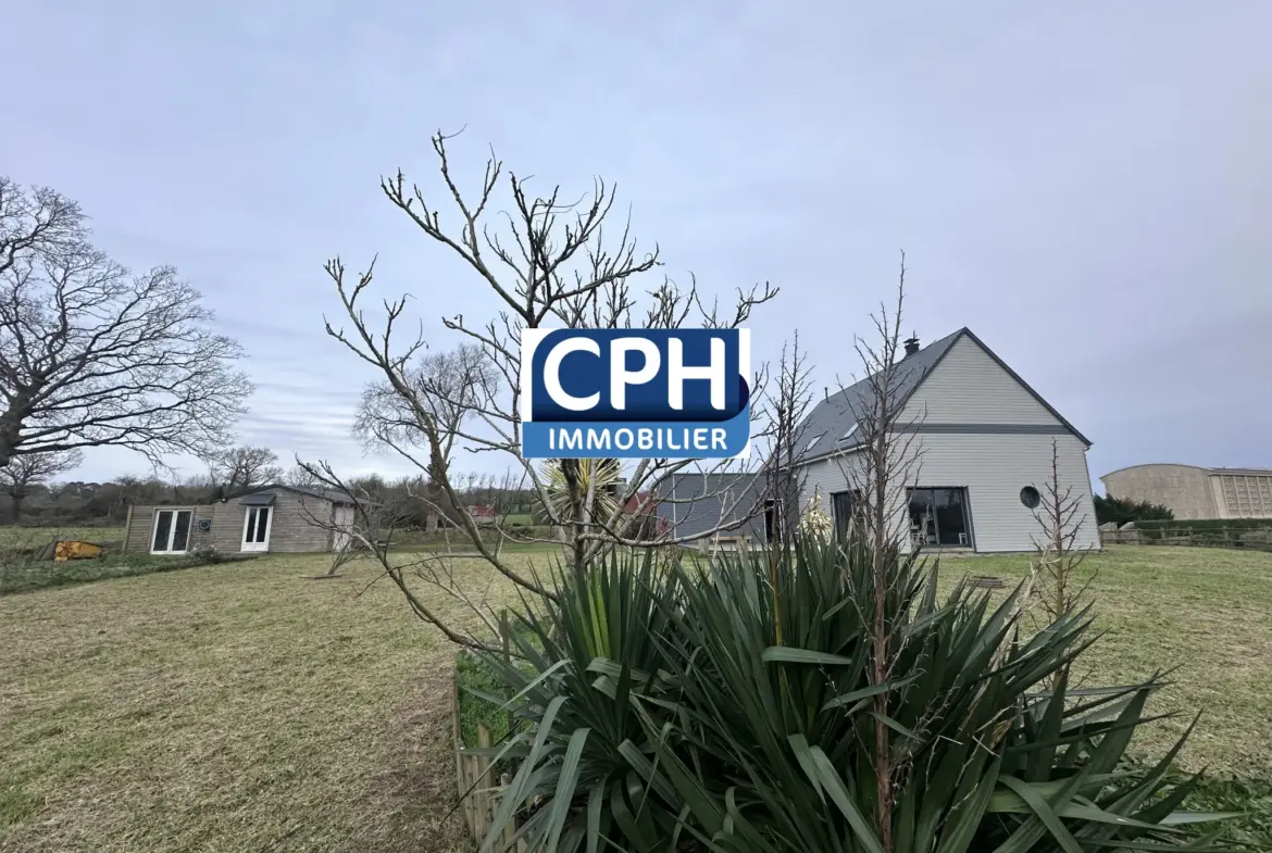 Maison en ossature bois de 143,5 m² à Laulne 