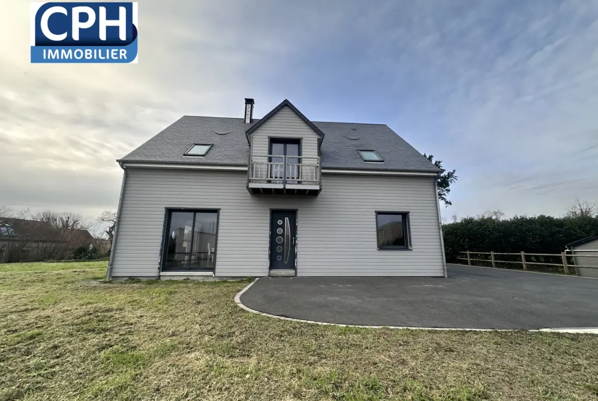 Maison en ossature bois de 143,5 m² à Laulne 