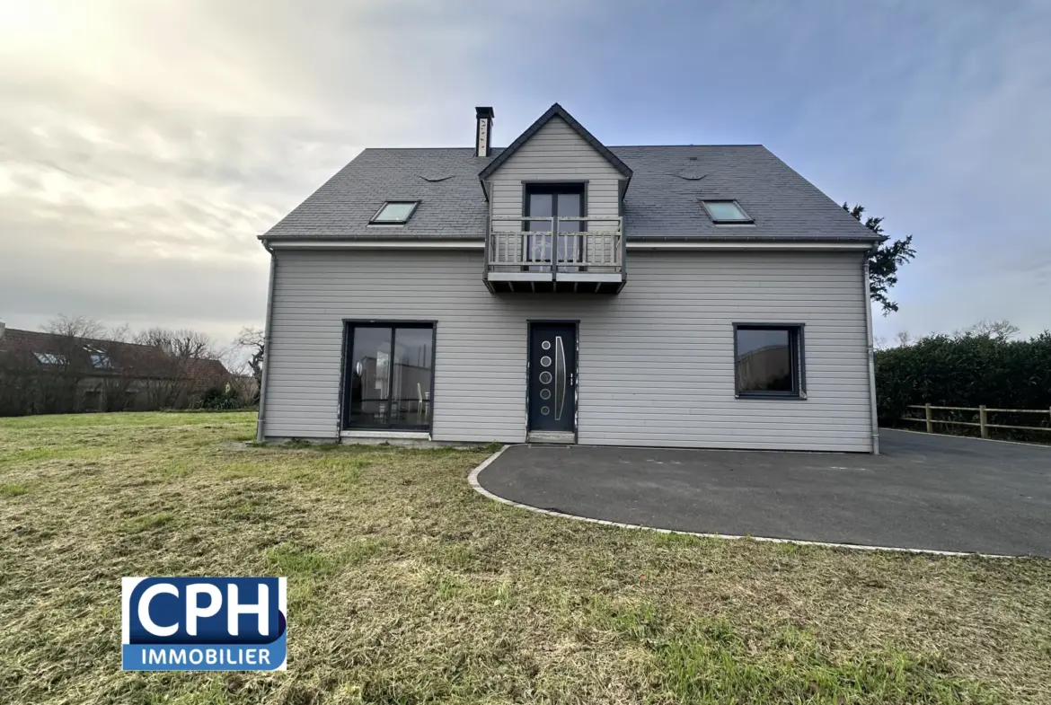 Maison en ossature bois de 143,5 m² à Laulne 