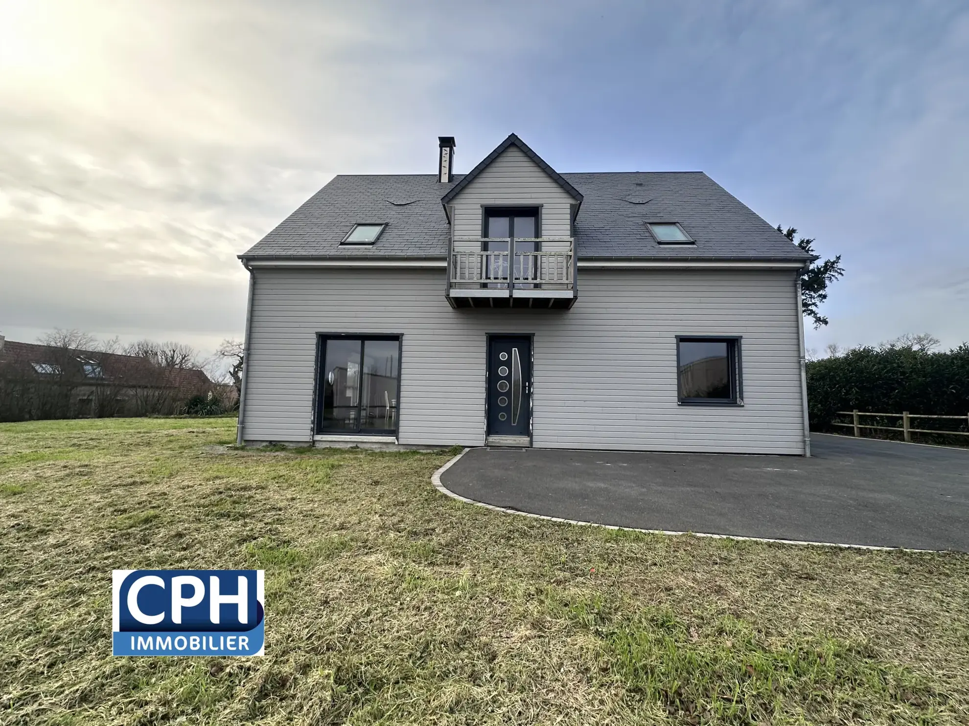 Maison en ossature bois de 143,5 m² à Laulne 