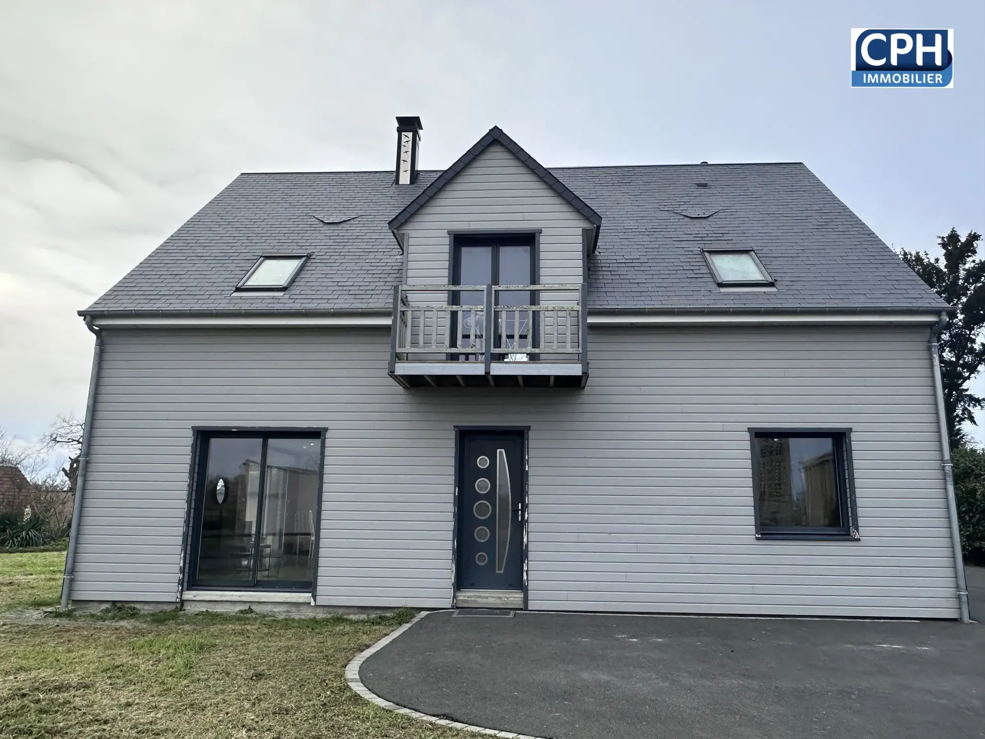 Maison en ossature bois de 143,5 m² à Laulne 