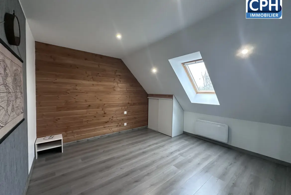 Maison en ossature bois de 143,5 m² à Laulne 