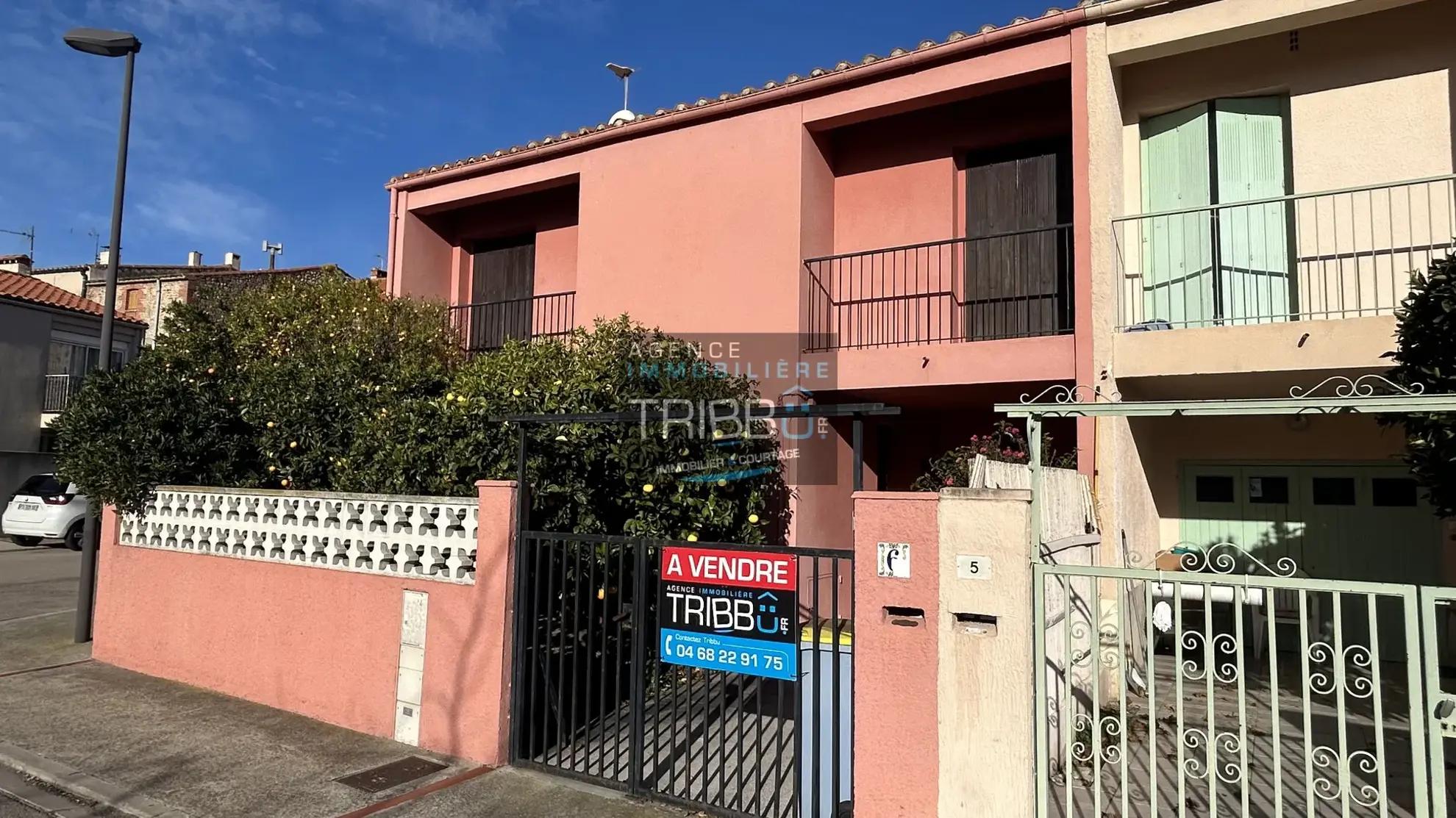 Maison 3 faces 107 m² avec 3 chambres à Pollestres 