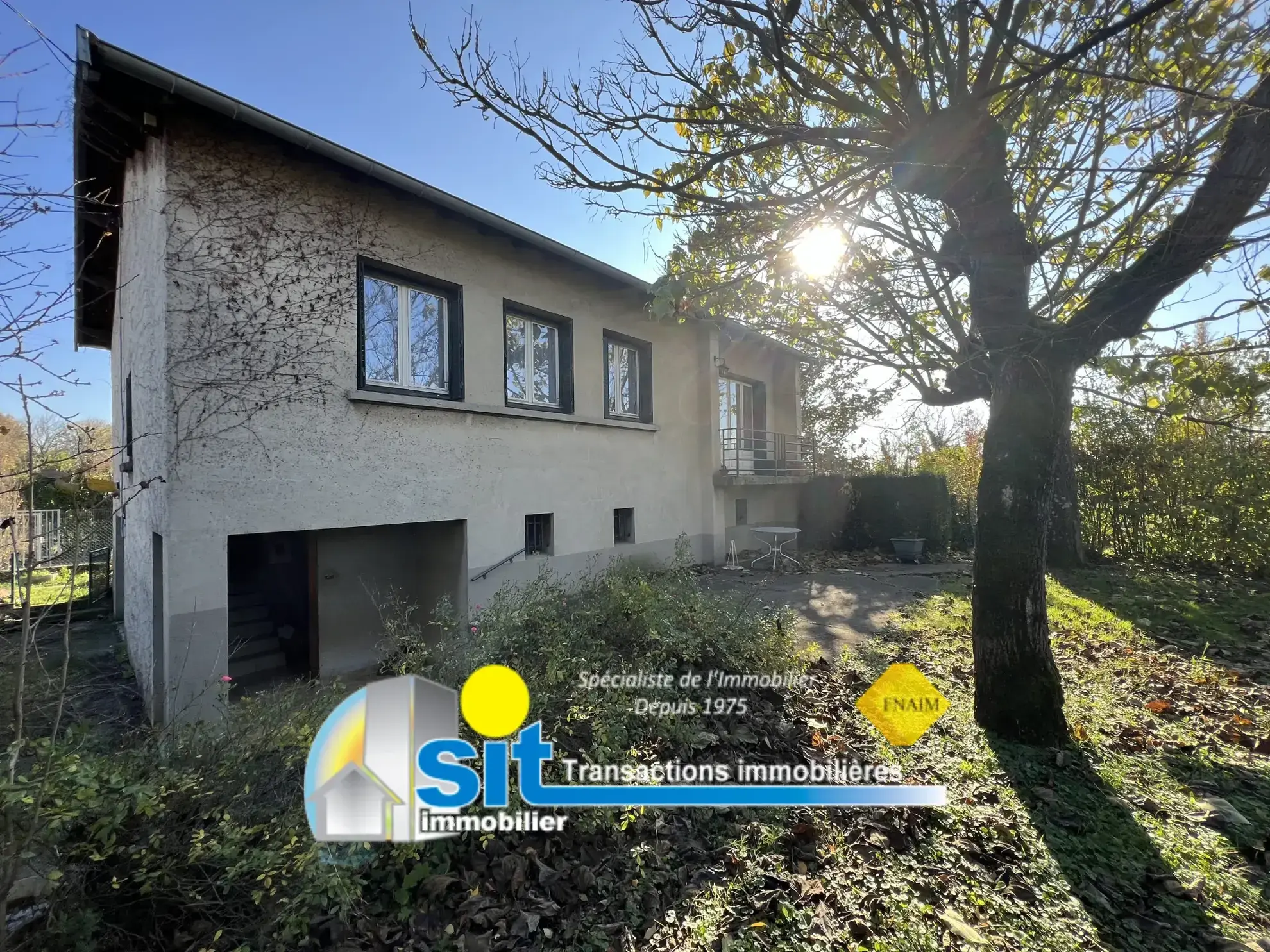 Maison à vendre à Chonas l'Amballan - 82 m² avec jardin 