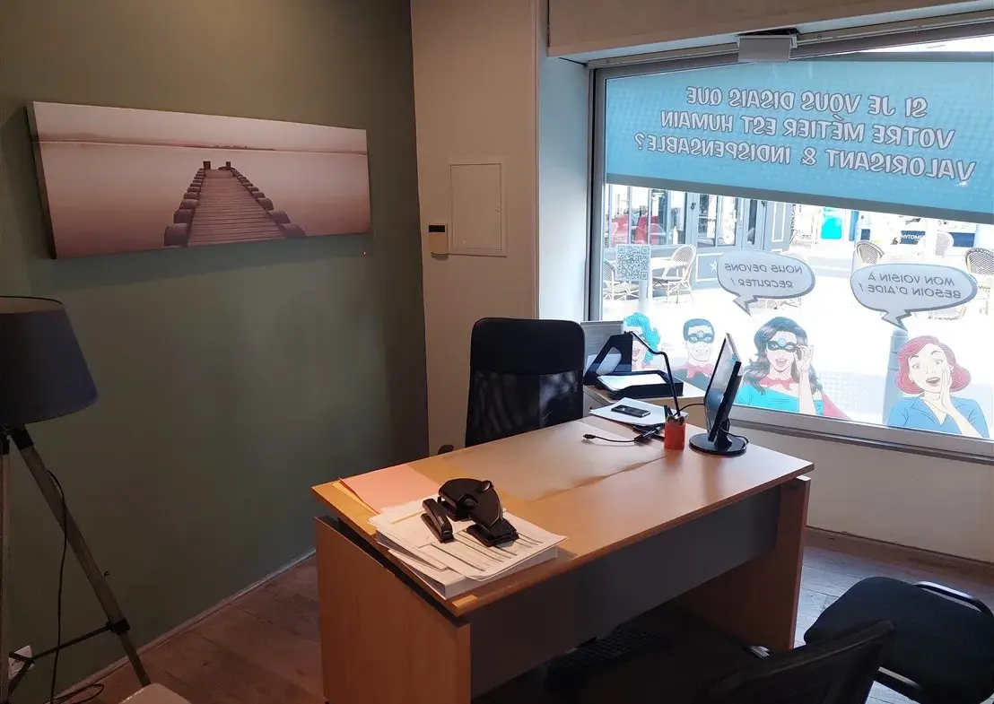 Local commercial et appartement T3 à vendre à Langon 