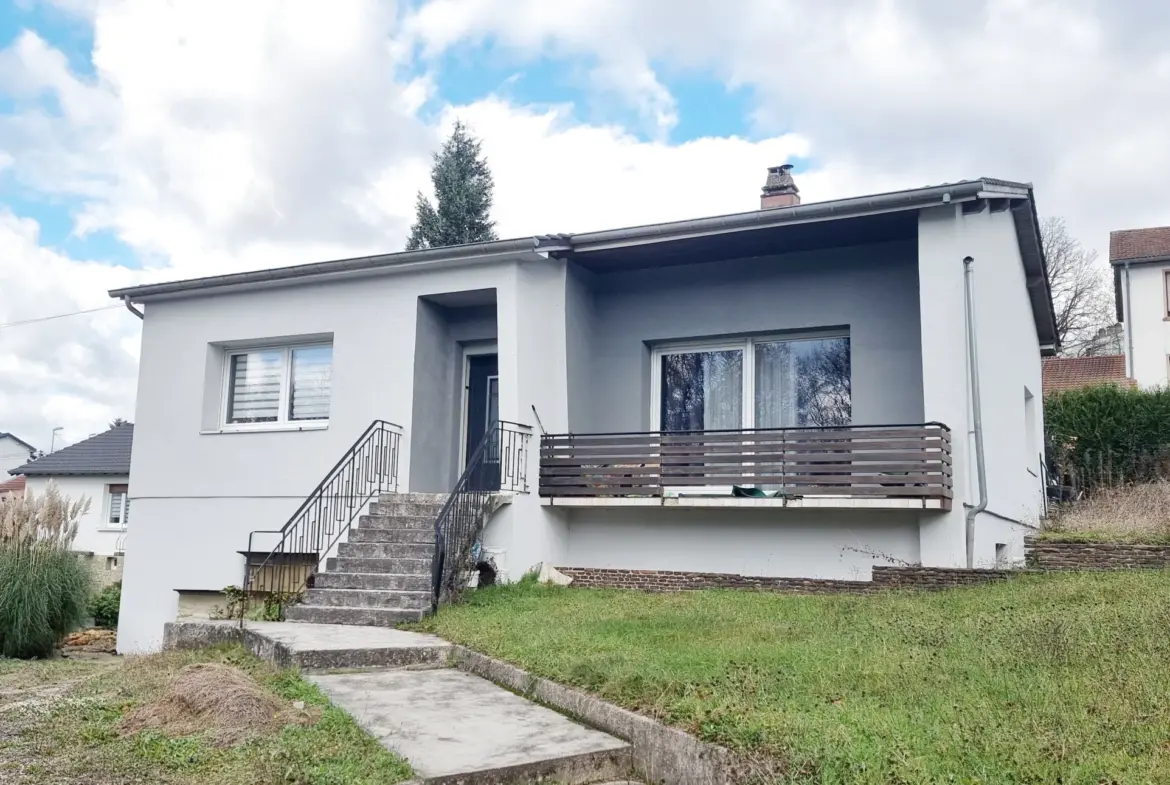 Maison familiale avec jardin et sous-sol à Creutzwald 
