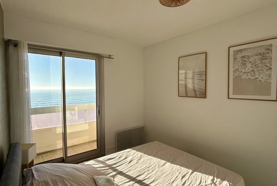 À vendre : Bel appartement de type 2 avec vue sur la mer à St Hilaire de Riez 