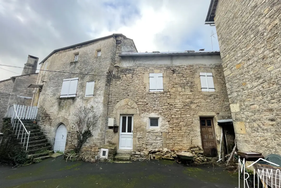 Charmante maison de village à vendre à Campagnac 
