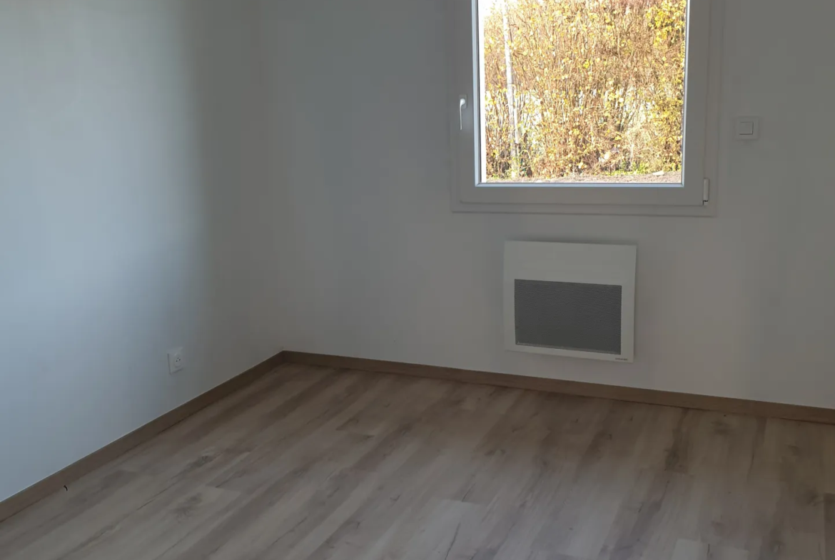 Maison neuve à Dompierre sur Veyle avec 3 chambres et jardin 