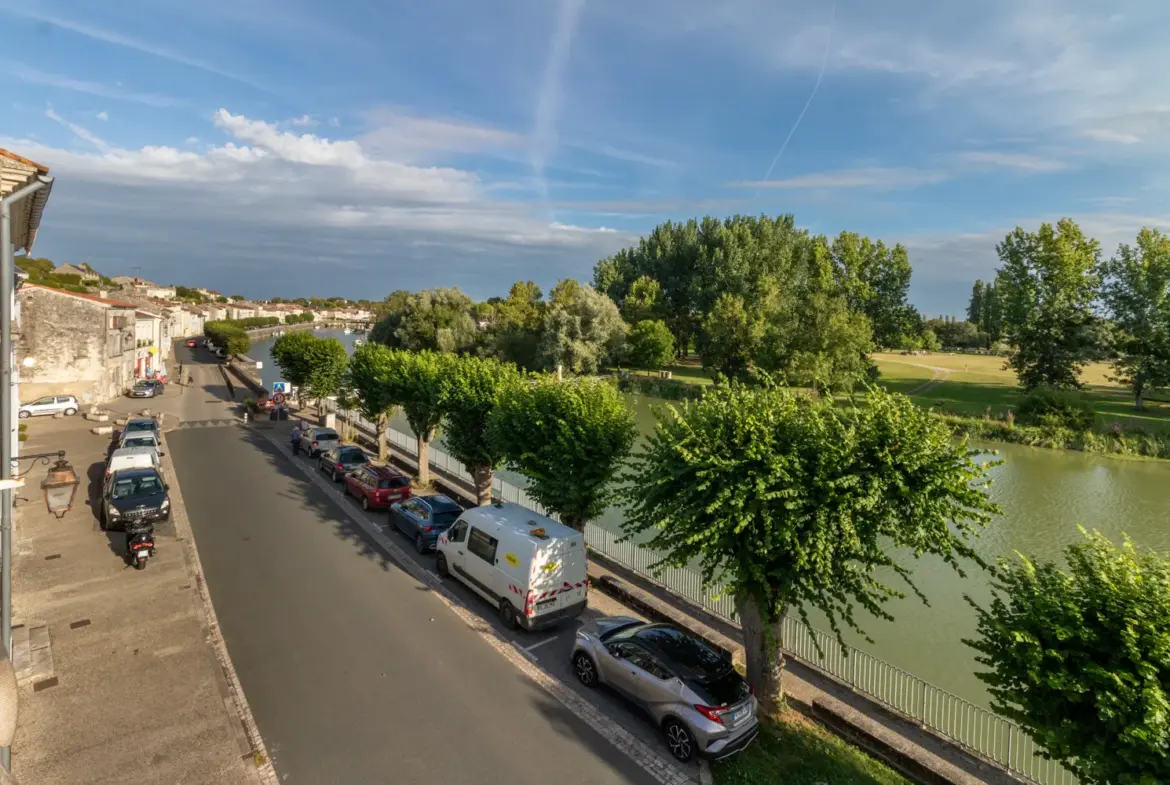 Maison de caractère à Saint-Savinien avec jardin de 800 m² 
