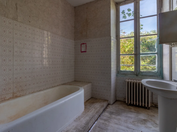 Maison de caractère à Saint-Savinien avec jardin de 800 m² 