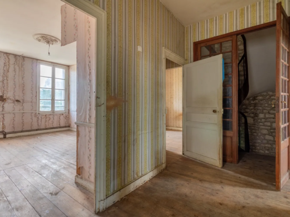 Maison de caractère à Saint-Savinien avec jardin de 800 m² 