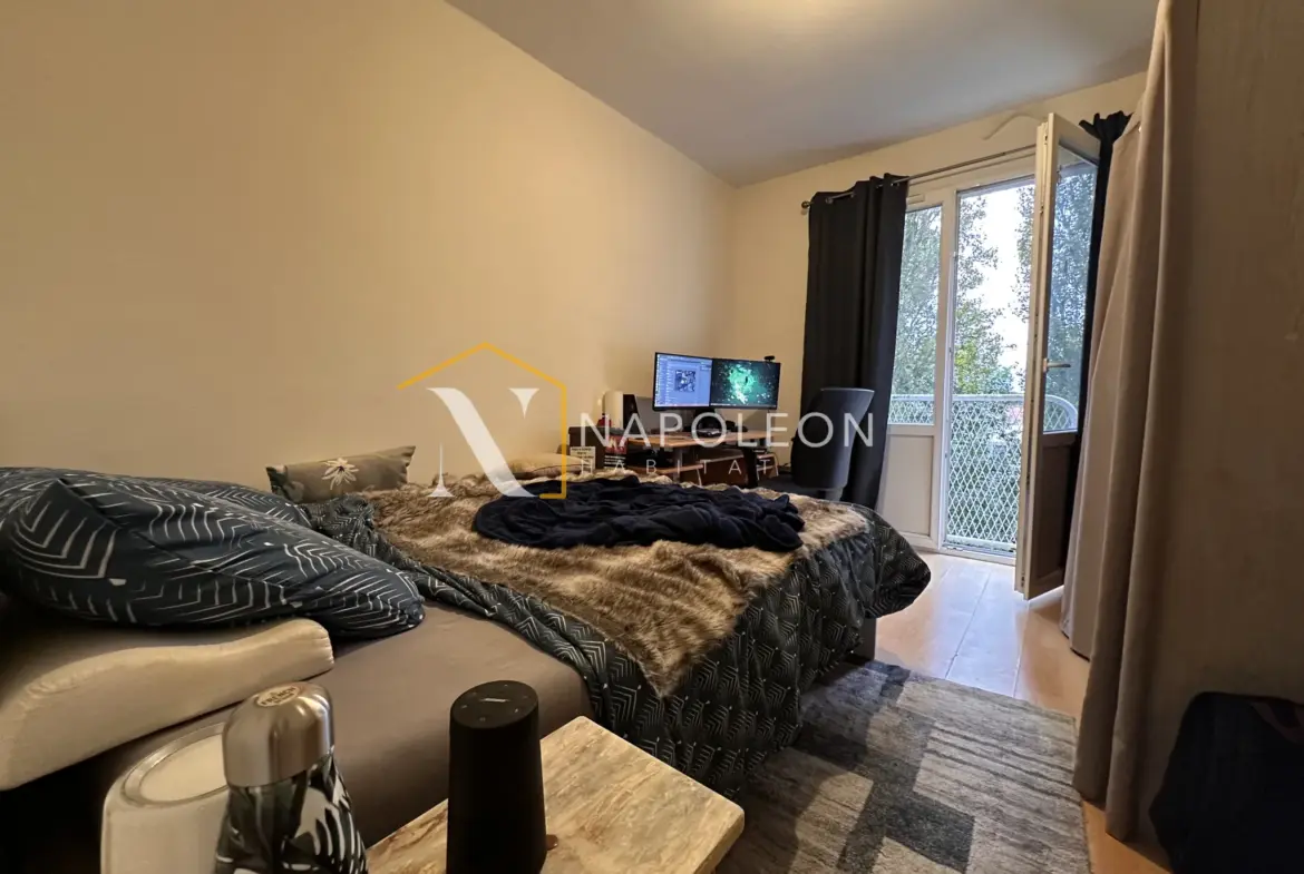 Appartement 2 chambres à Villeneuve d'Ascq, idéal pour investissement 