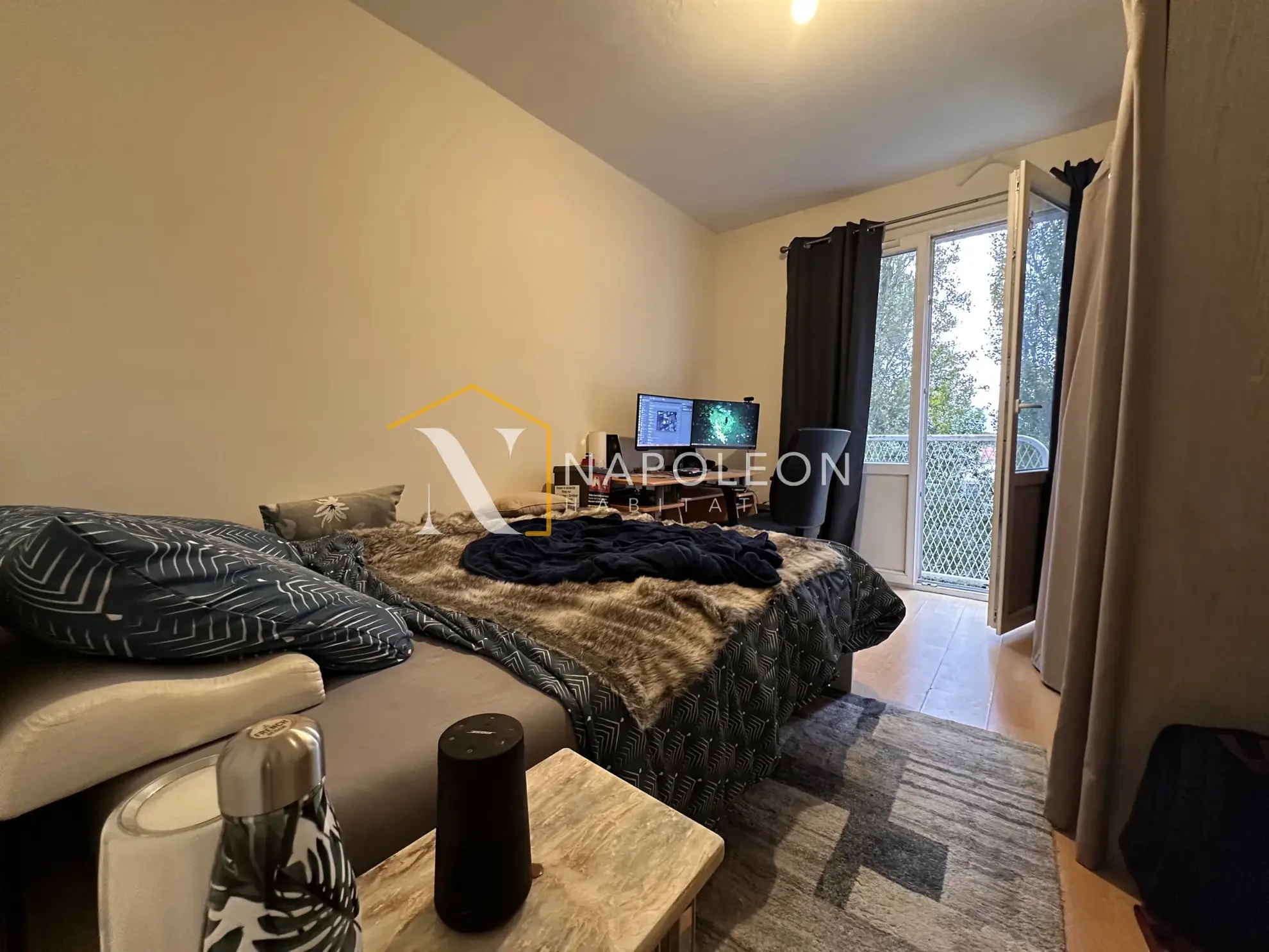 Appartement 2 chambres à Villeneuve d'Ascq, idéal pour investissement 