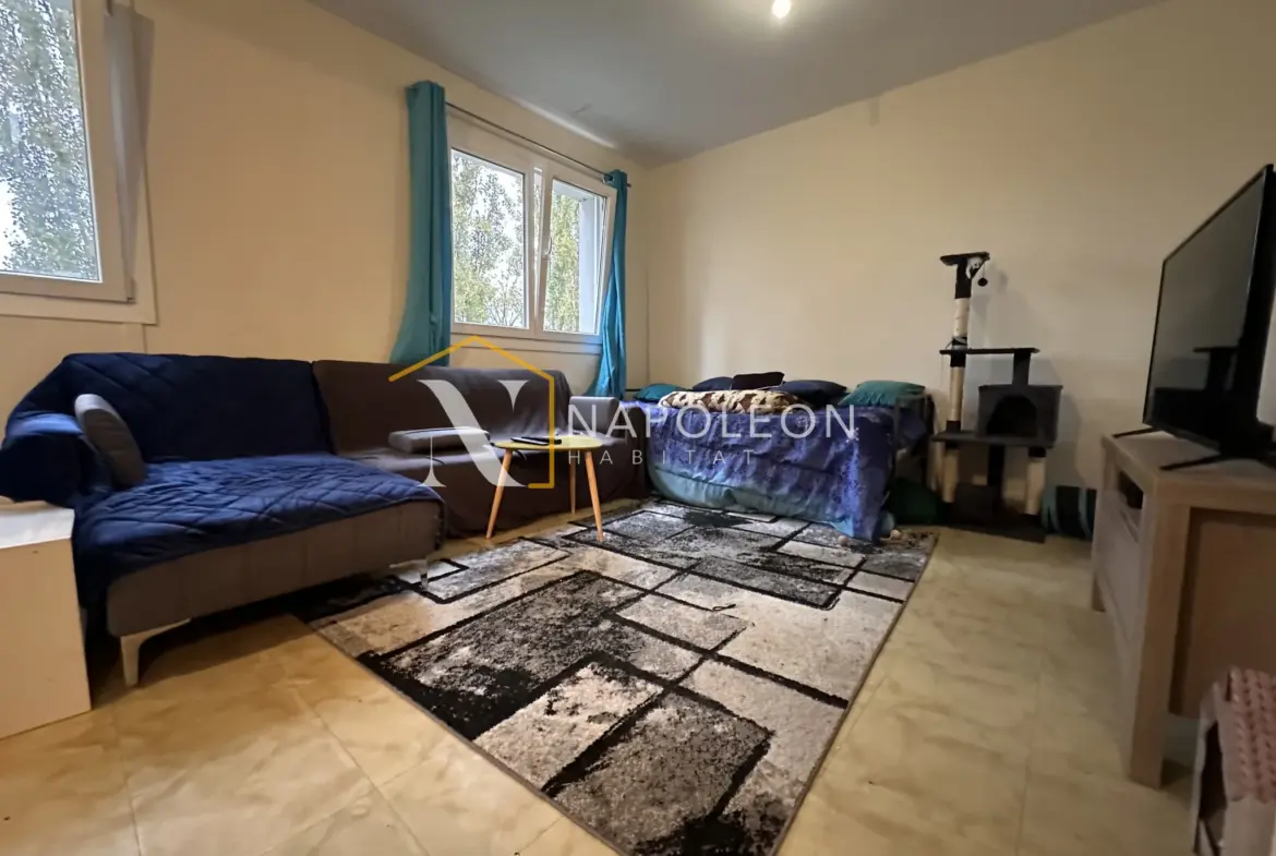 Appartement 2 chambres à Villeneuve d'Ascq, idéal pour investissement 