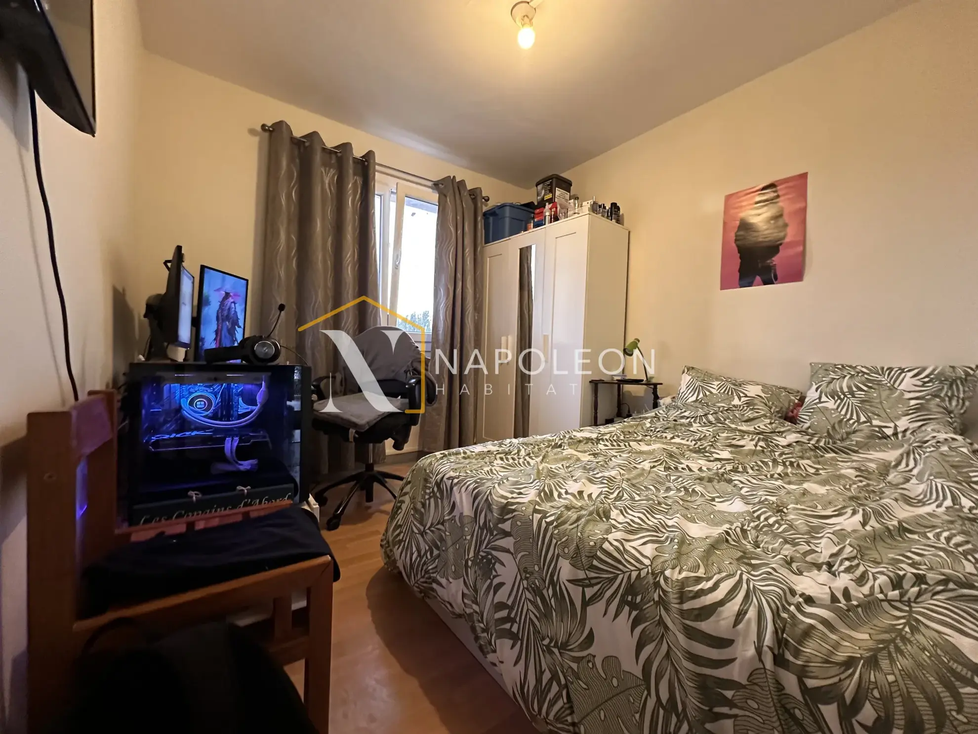 Appartement 2 chambres à Villeneuve d'Ascq, idéal pour investissement 