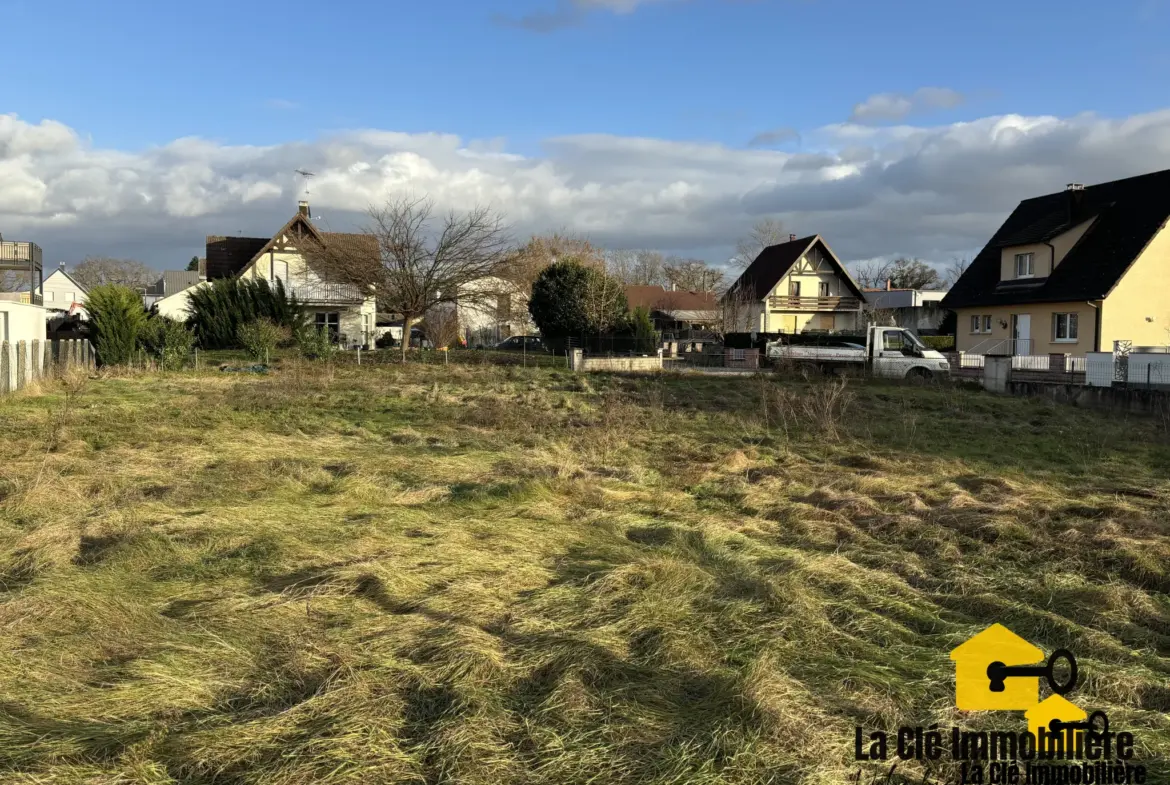 Superbe terrain à bâtir de 10,13 ares à Kembs Loechle 