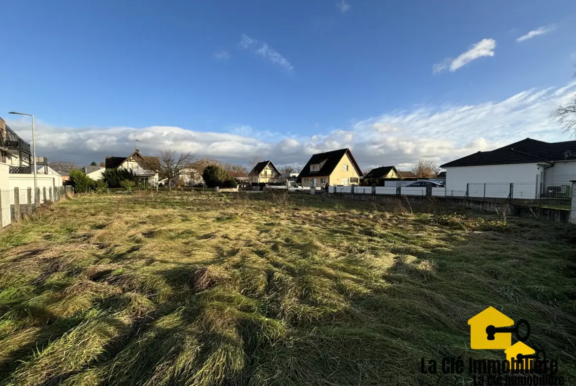 Superbe terrain à bâtir de 10,13 ares à Kembs Loechle 