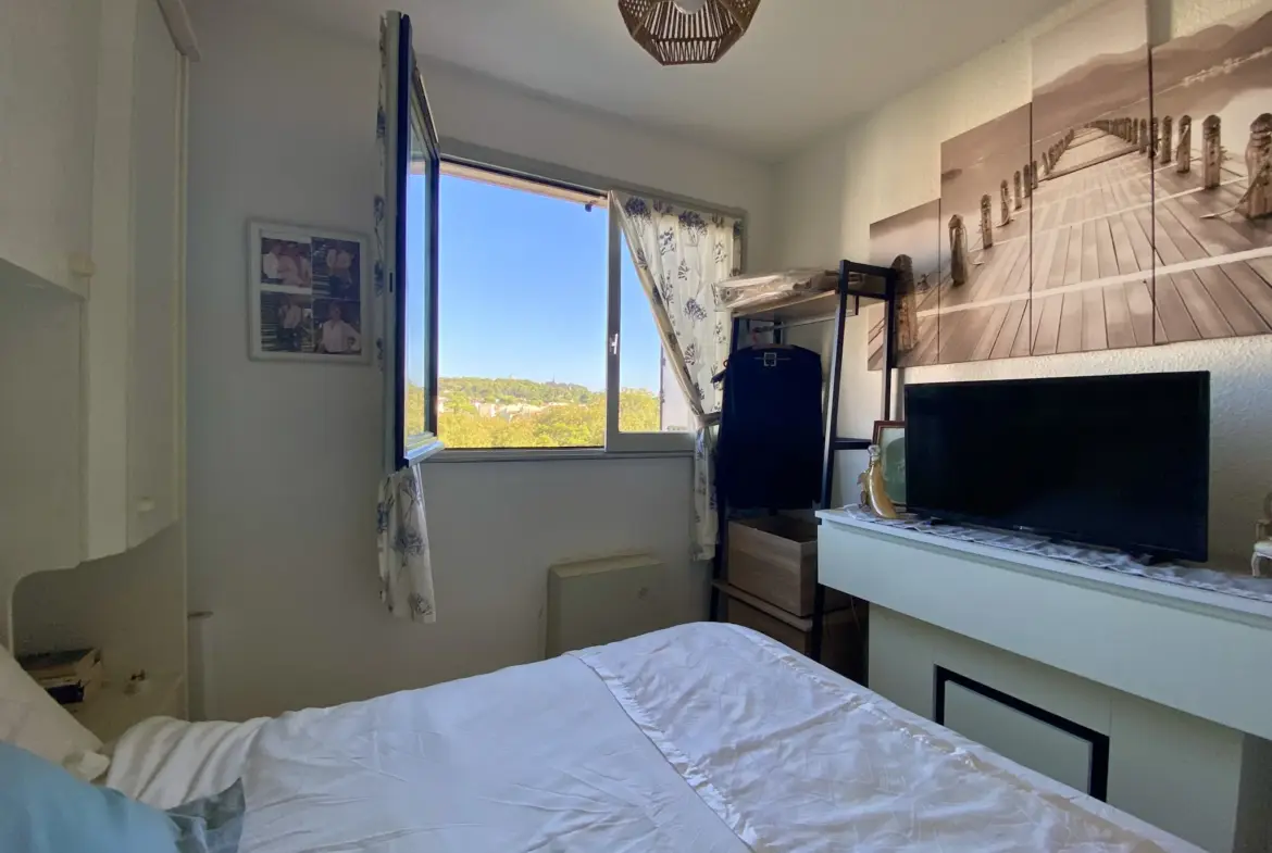 Bel appartement 2 pièces avec vue sur Mont Saint Loup à Agde 