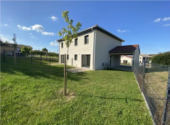 Maison neuve de 91 m² à Montceau - 3 chambres et jardin 