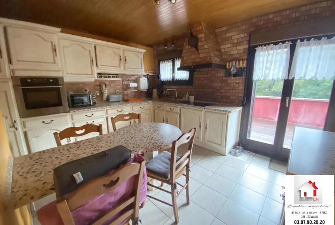 Maison individuelle à Creutzwald - 3 chambres et garage 