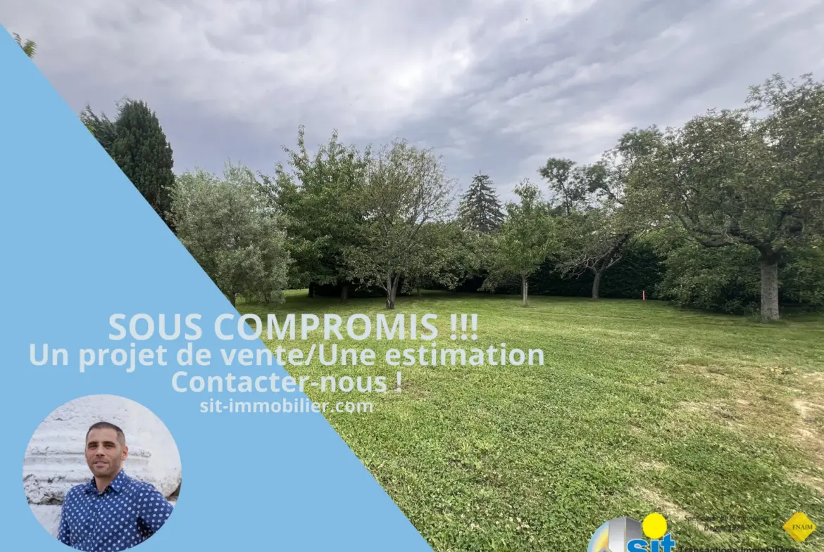 Terrain constructible à vendre à LES COTES D'AREY, VIENNE (38200) 