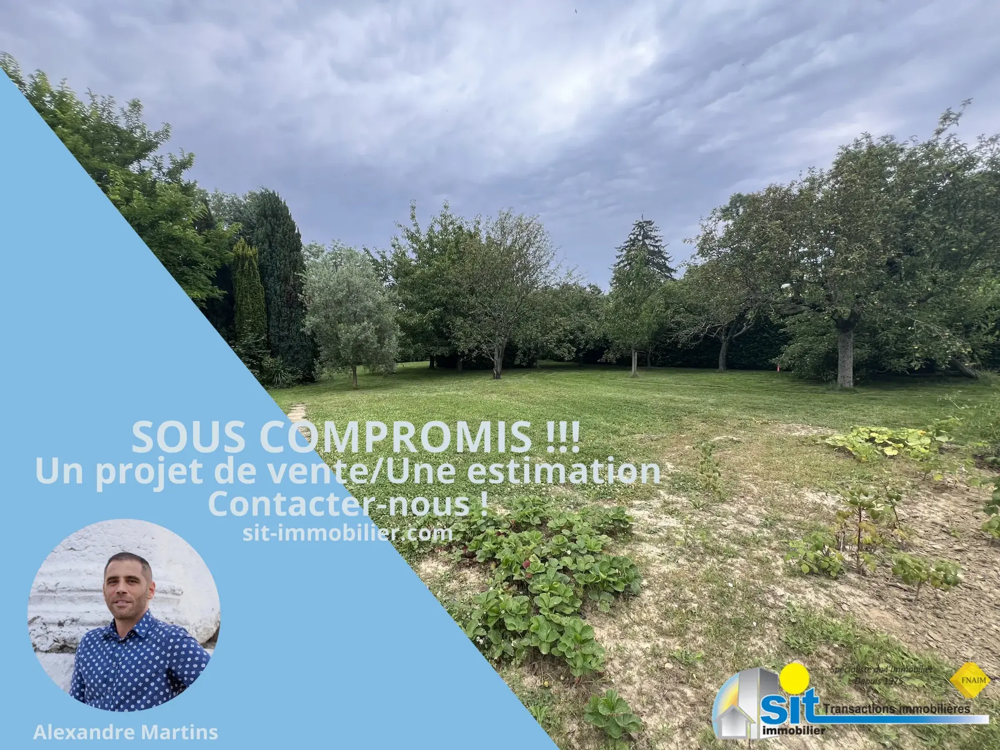 Terrain constructible à vendre à LES COTES D'AREY, VIENNE (38200) 
