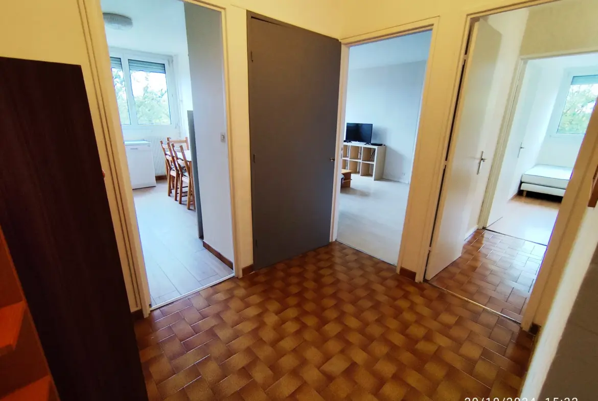 Appartement T4 à vendre à Cergy - 3 chambres avec loggia 