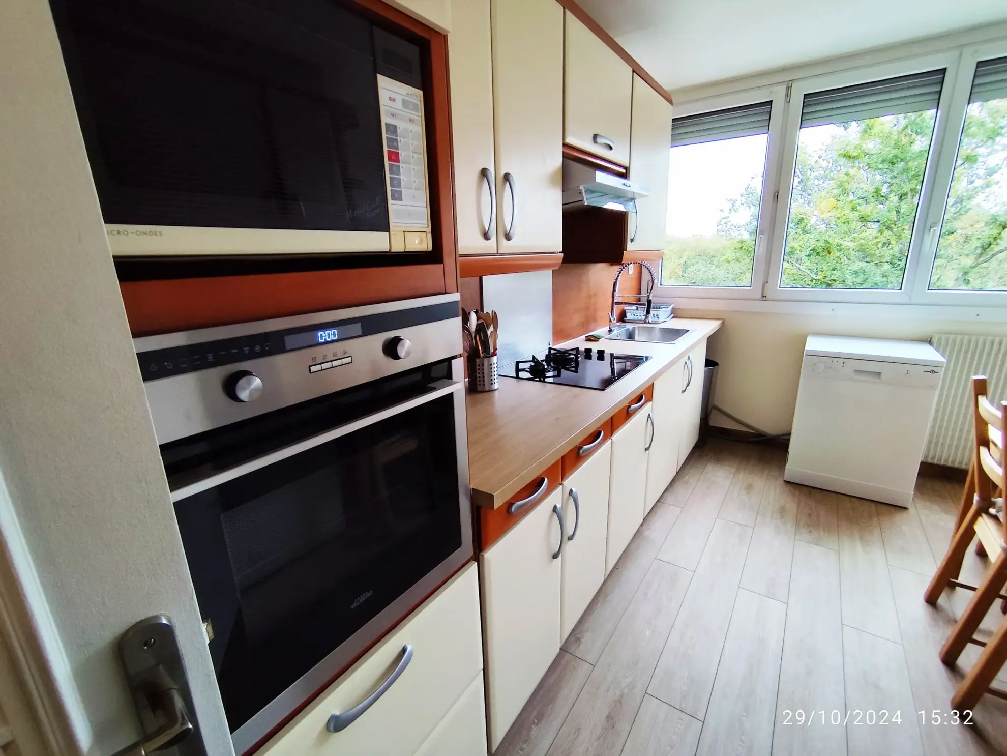 Appartement T4 à vendre à Cergy - 3 chambres avec loggia 
