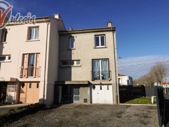 Maison de ville lumineuse avec 3 chambres et jardin à LEMPDES 