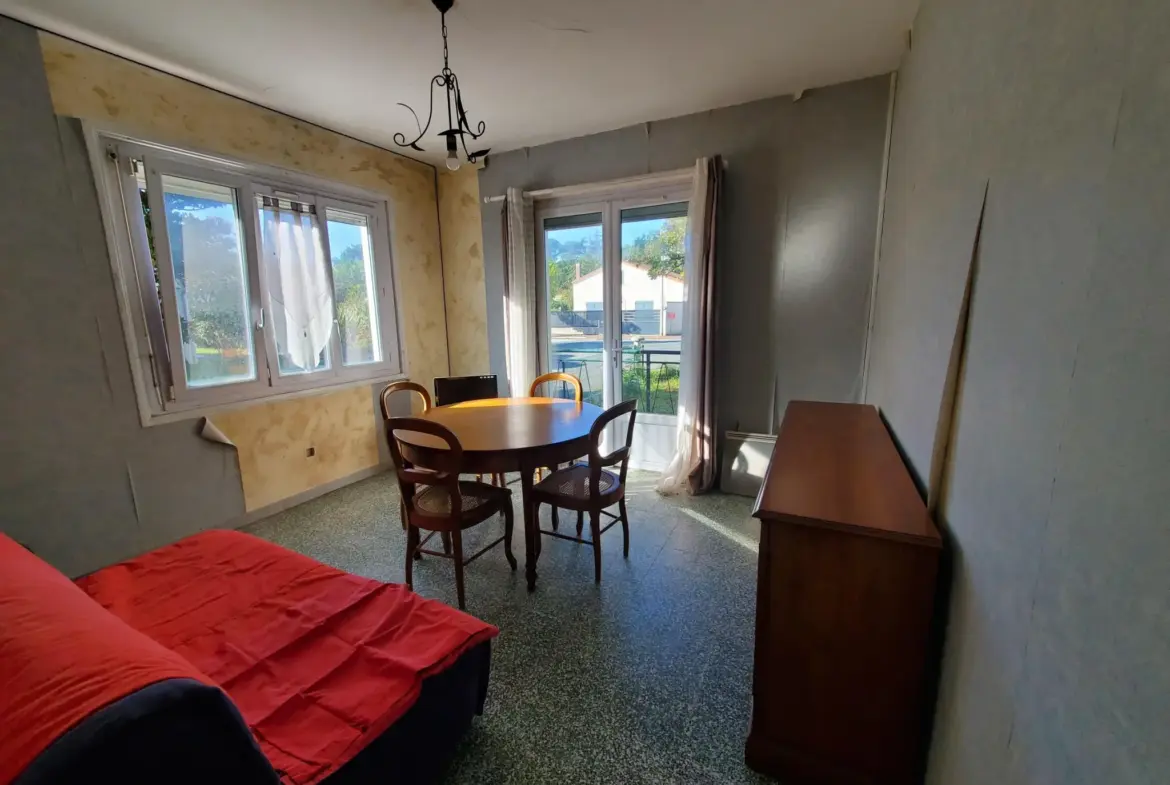 Maison de 107 m² avec 2 logements à Meschers sur Gironde 