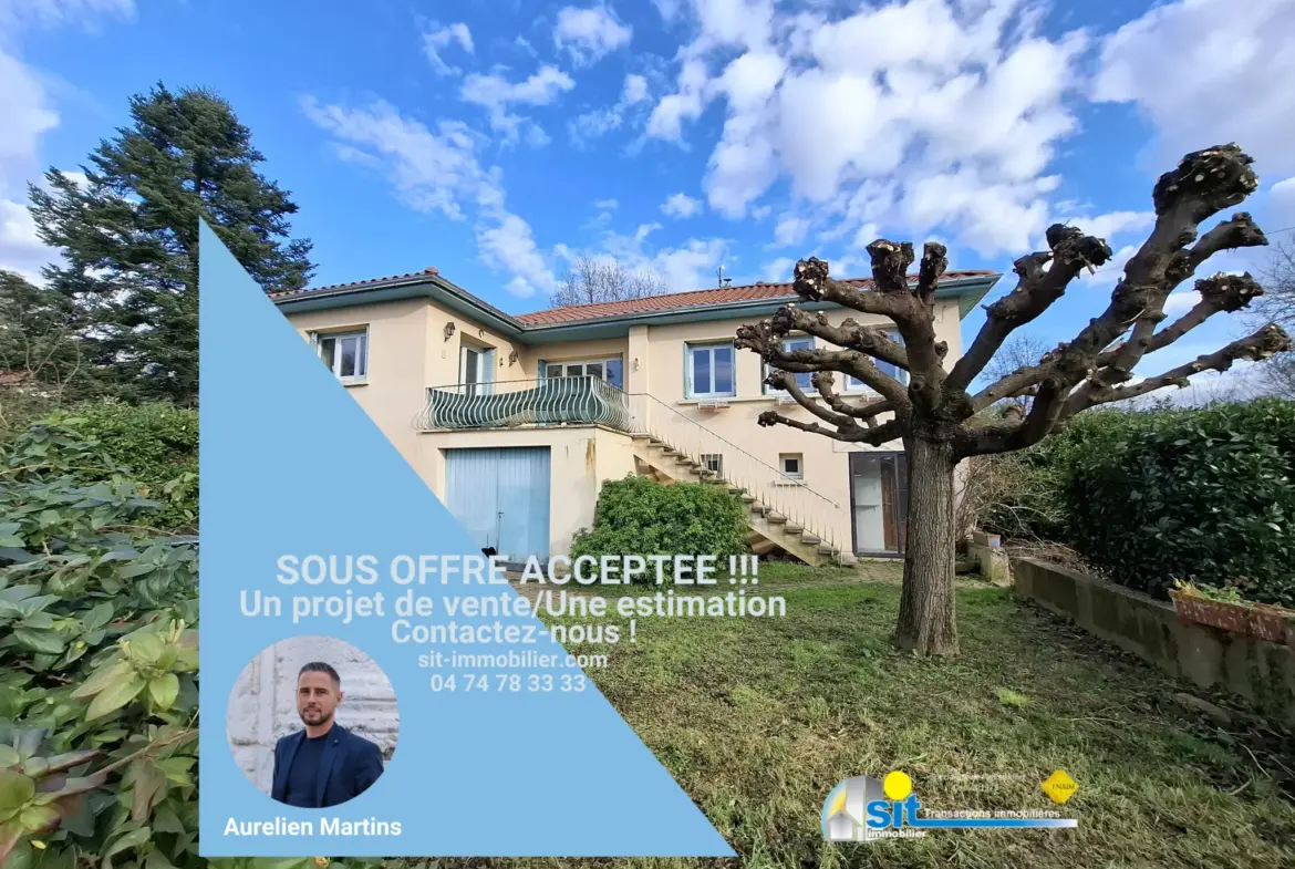 Maison familiale de 147 m² avec studio à Vernioz 