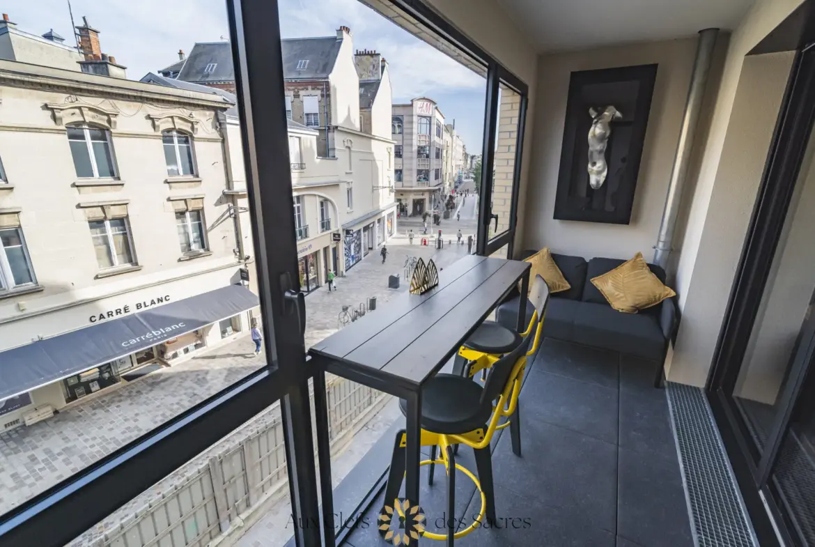À vendre : Appartement T2 Meublé au Coeur de Reims 