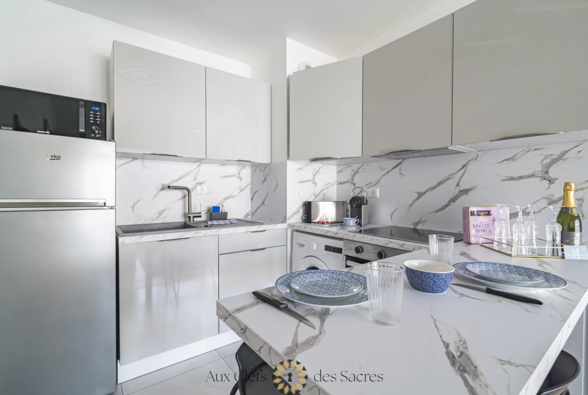 À vendre : Appartement T2 Meublé au Coeur de Reims 