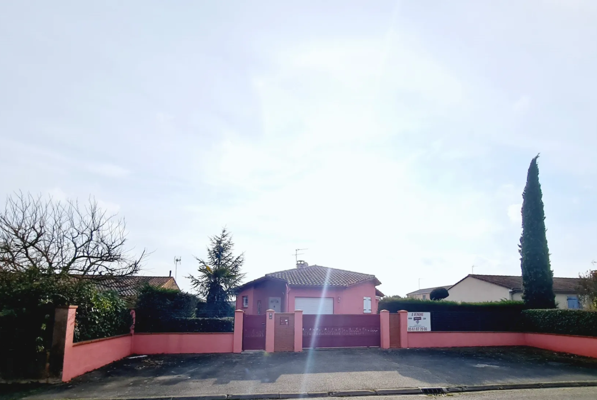 Maison T5 de 110m² avec garage et jardin à Lagardelle sur Lèze 