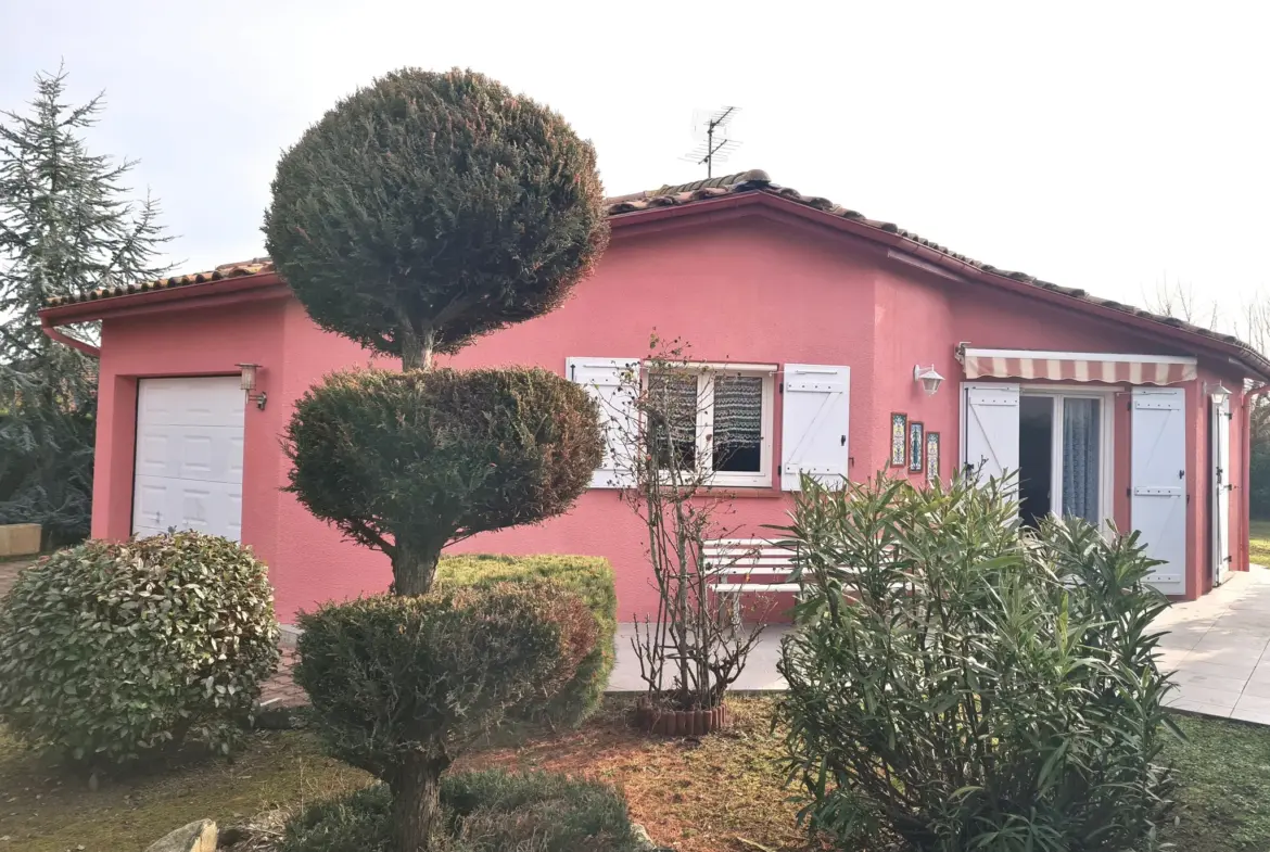 Maison T5 de 110m² avec garage et jardin à Lagardelle sur Lèze 