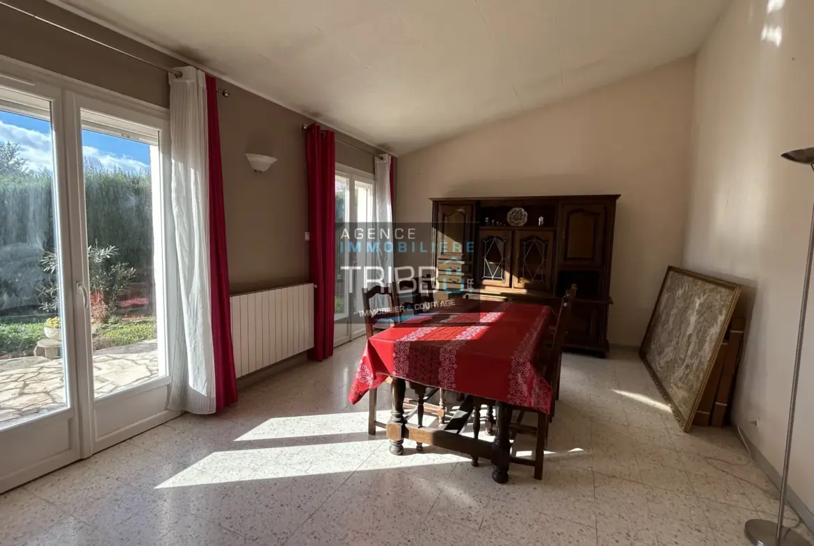 Vente d'une villa de plain-pied à Pollestres avec 3 chambres 