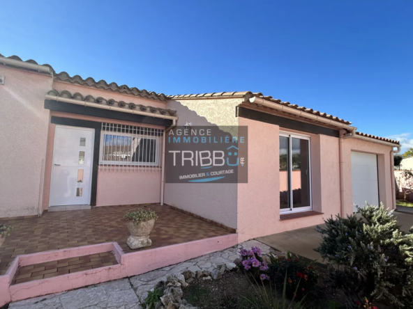 Vente d'une villa de plain-pied à Pollestres avec 3 chambres 