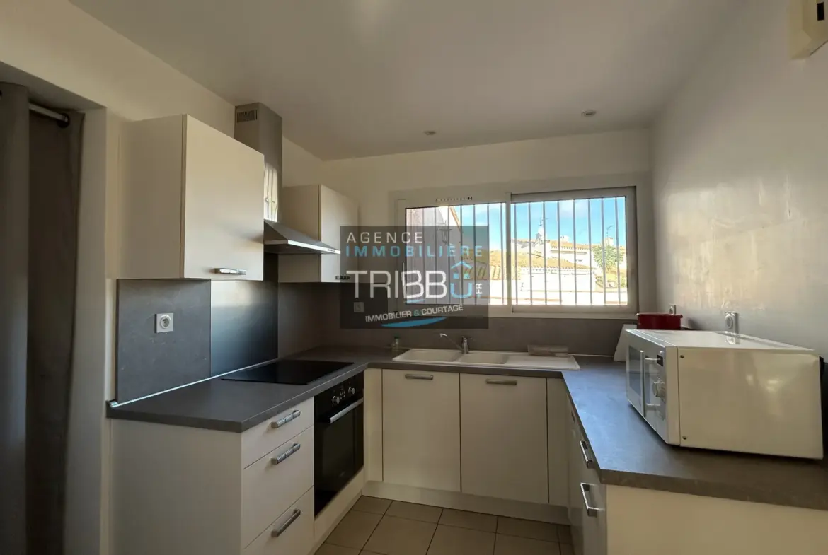 Vente d'une villa de plain-pied à Pollestres avec 3 chambres 