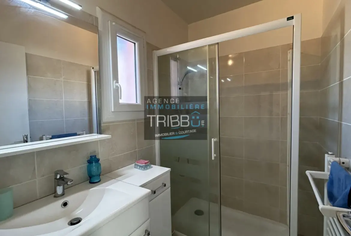 Vente d'une villa de plain-pied à Pollestres avec 3 chambres 