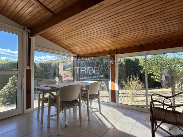 Vente d'une villa de plain-pied à Pollestres avec 3 chambres 