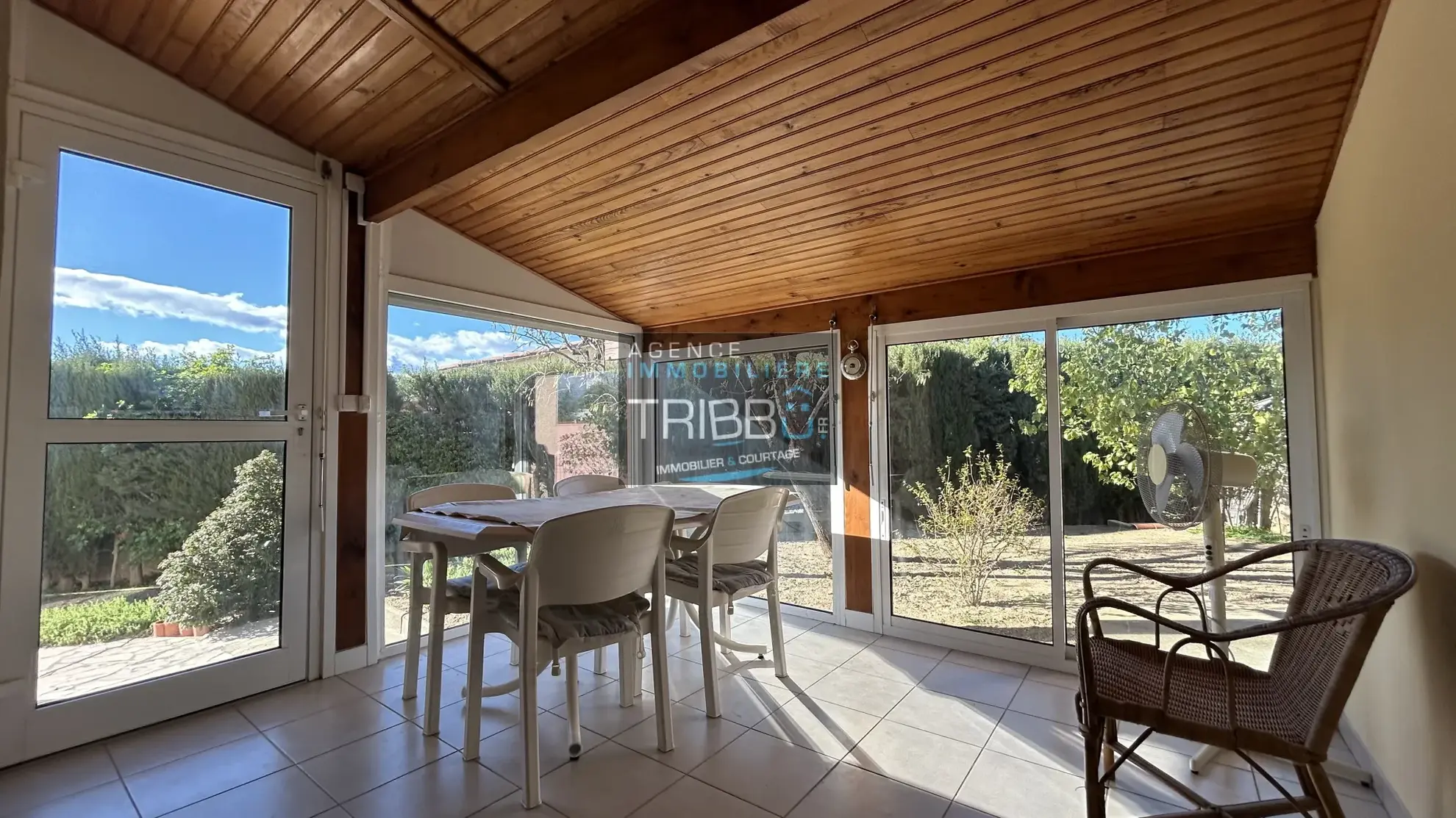 Vente d'une villa de plain-pied à Pollestres avec 3 chambres 