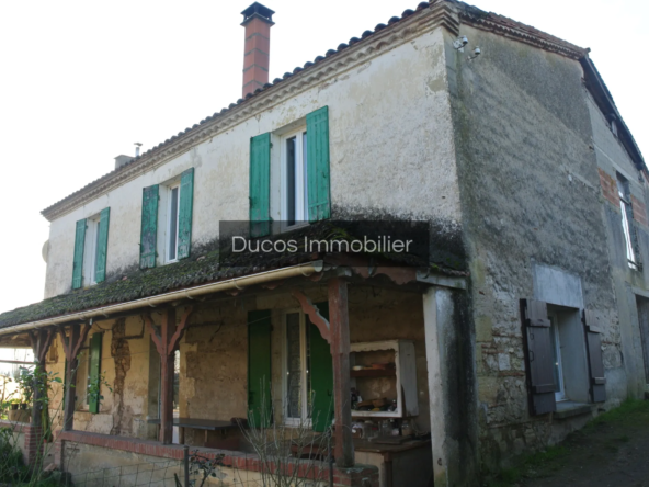 Maison en pierre à rénover à Marmande 