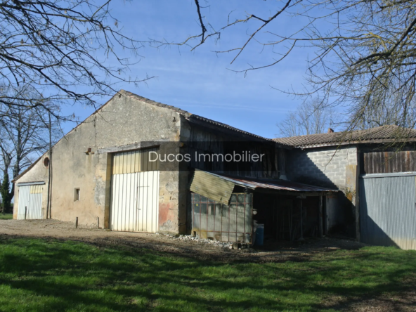 Grange à réhabiliter à Ste Bazeille sur 3 hectares 