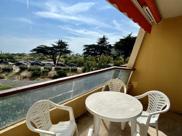 À vendre : Studio avec terrasse vue mer à St Jean de Monts 