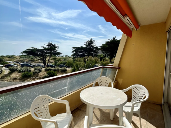 À vendre : Studio avec terrasse vue mer à St Jean de Monts 