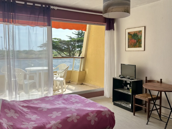À vendre : Studio avec terrasse vue mer à St Jean de Monts 