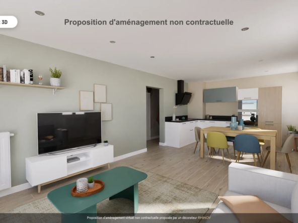 F3 de 70m² entièrement rénové en 2025 avec parking à Clermont-Ferrand 