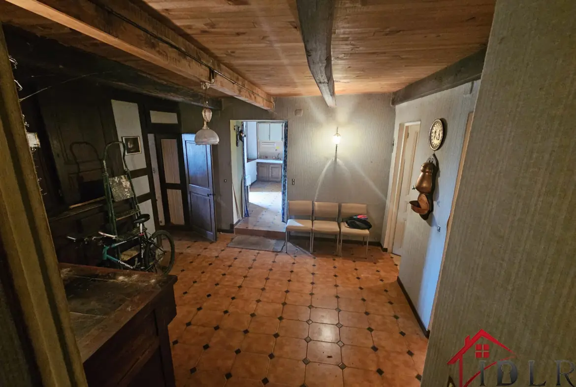 Maison de campagne à vendre, 115 m² sur terrain de 1066 m² près de Bourbonnes-les-Bains 